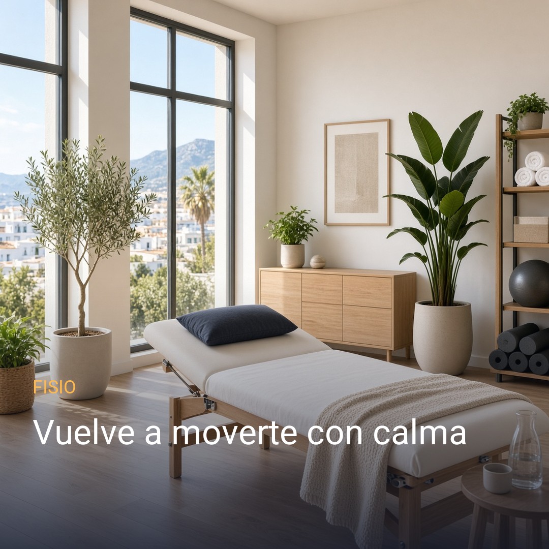 Vuelve a moverte con calma, Fisioterapia