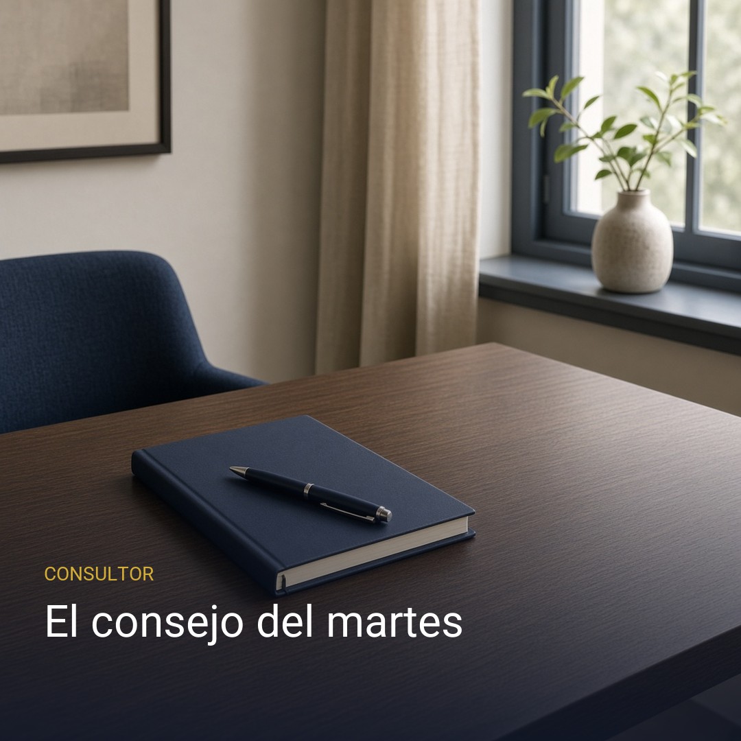 El consejo del martes, Consultor