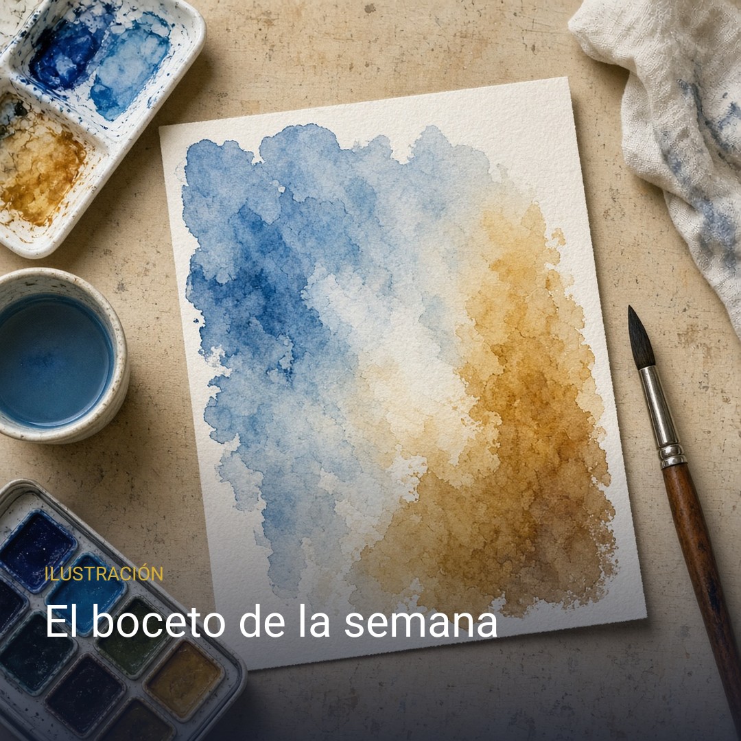 El boceto de la semana, Ilustración